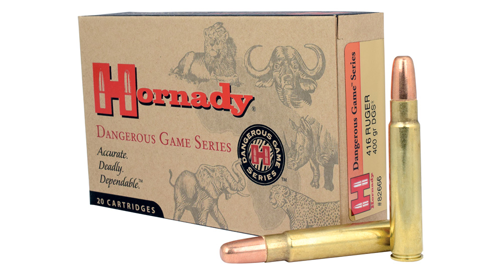 Hornady Dangerous Game Series 400-grain .416 Ruger Ammuntion