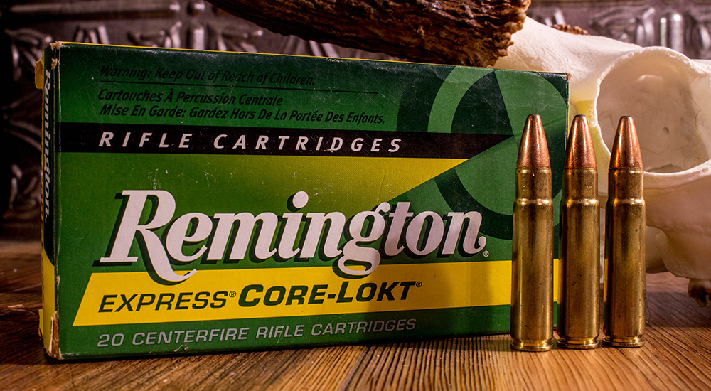 Remington Core-Lokt ammunition.