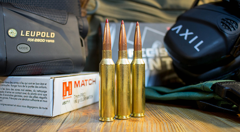 Hornady 7mm PRC Match ammunition.