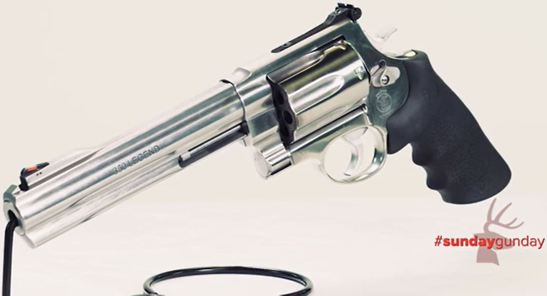 Smith & Wesson Model 350 on White