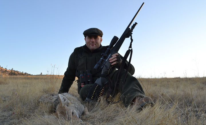 Coyote downed with a Vanguard Series 2