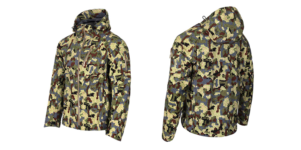 FORLOH AllClima Soft Shell Camouflage Jacket