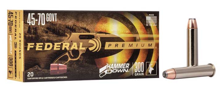 Federal Premium .45-70 Government 300-grain HammerDown Ammunition