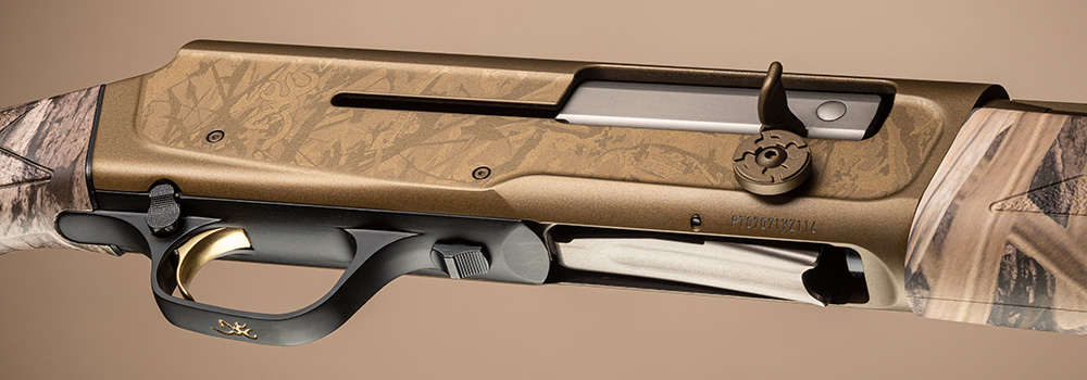 Browning A5 Wicked Wing Sweet Sixteen Shotgun Action.