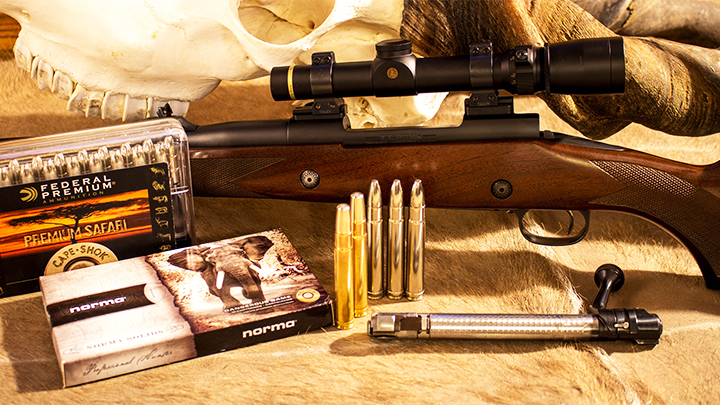 Winchester Model 70 Safari Express chambered in .416 Remington Magnum