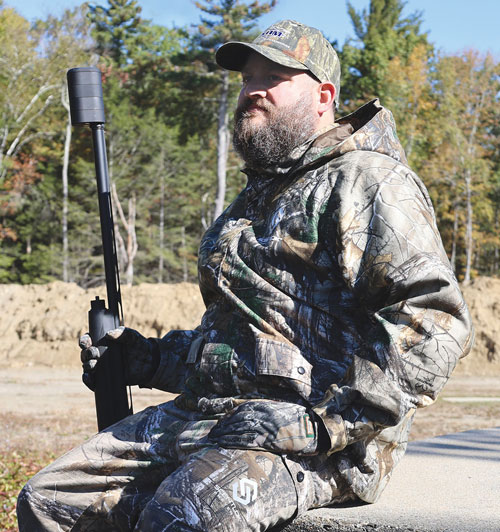 Victra 20 on hunter's shotgun