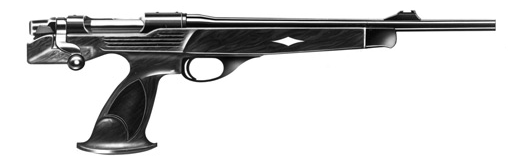 Remington introduced the XP-100 Silhouette Target Pistol, chambered for 7mm BR, in 1980.