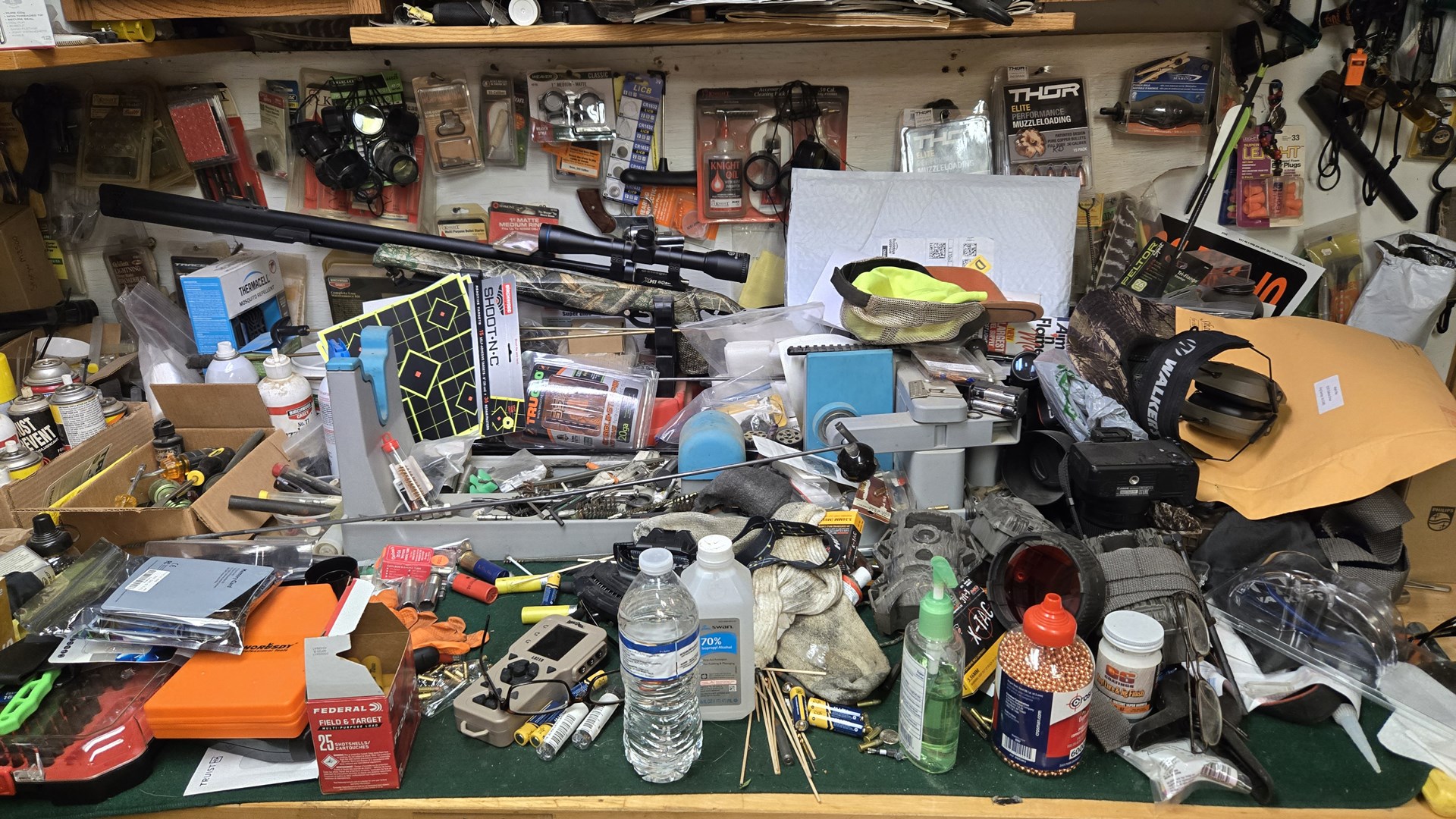 Messy Bench
