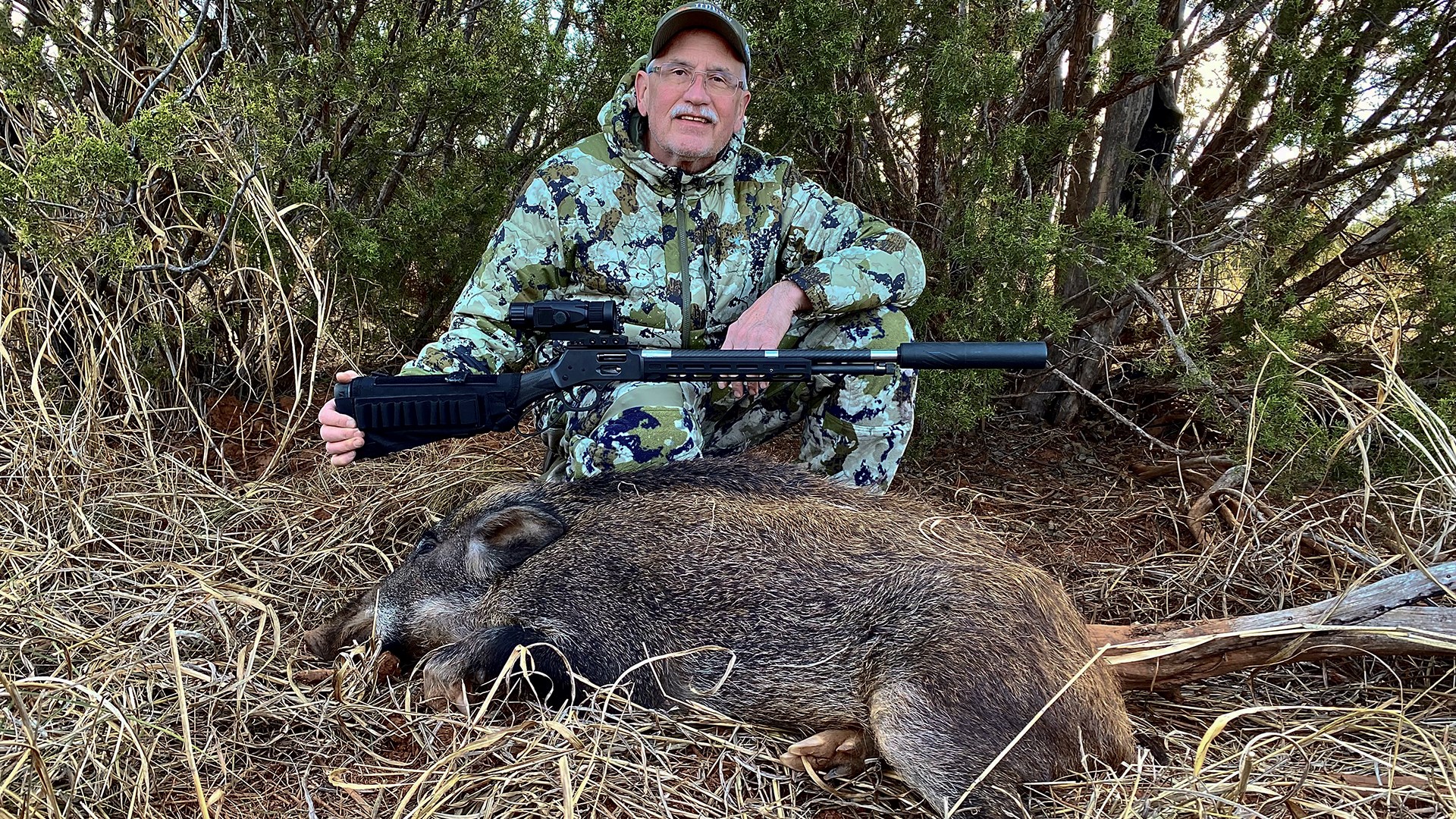Brian with Hog