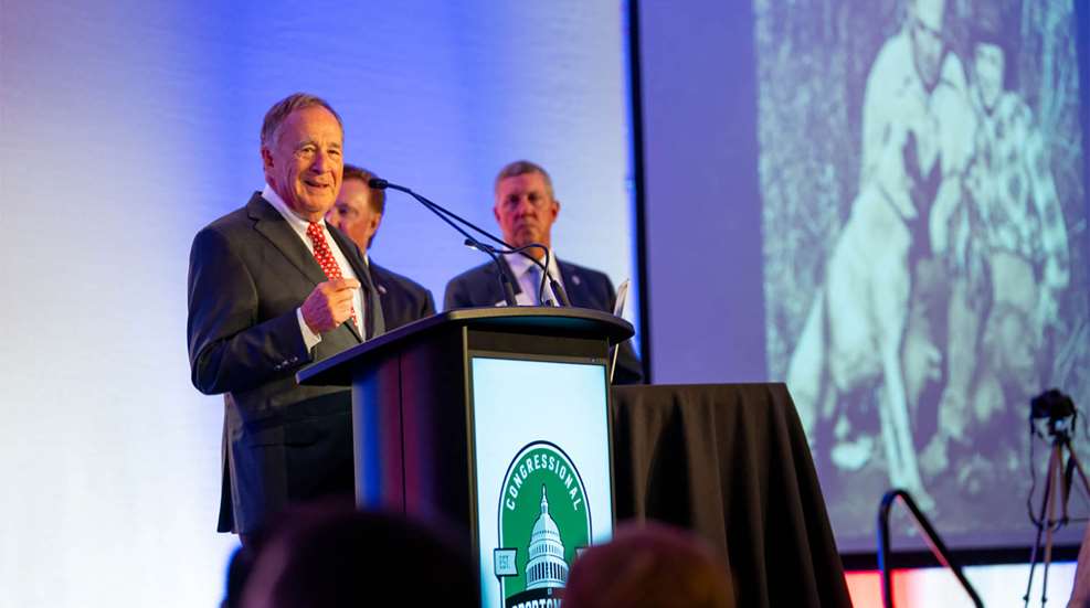 LEDE CSF Recognizes Legendary Conservationist Johnny Morris With Dingell