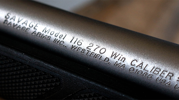 Savage Model 116 .270 Winchester