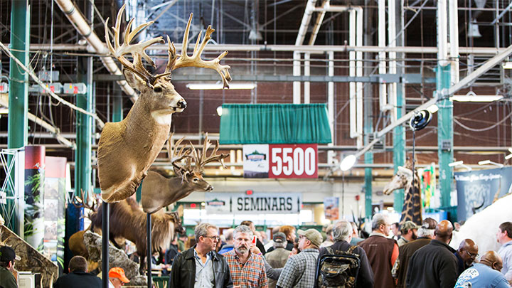 NRA Great American Outdoor Show Outfitter Section on Show Floor