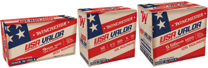 Winchester USA Valor Ammunition