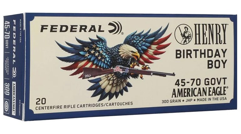 New for 2026: Federal X Henry Birthday Boy Collector's Edition Ammo | An Official Journal Of The NRA
