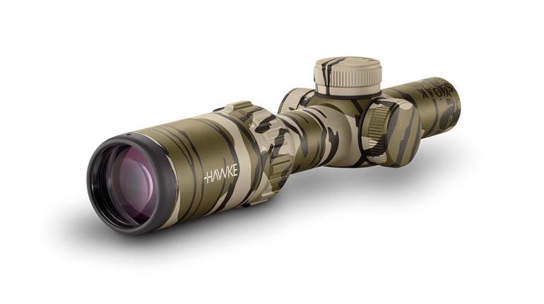 New for 2026: Hawke Optics Vantage IR 1-4x20mm in Mossy Oak Bottomland | An Official Journal Of The NRA