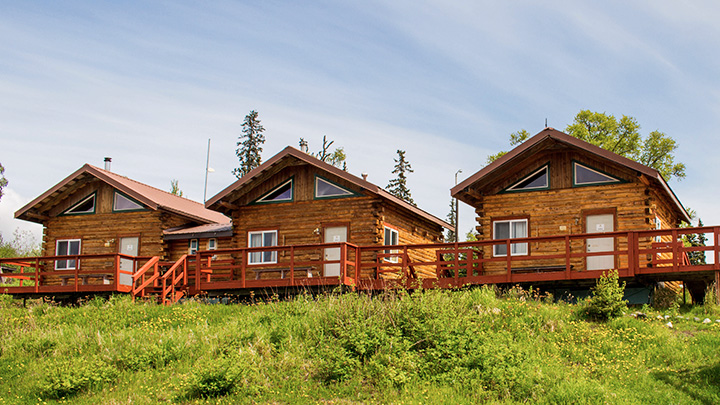 Tyonek Lodge&#x27;s Rustic Cabins in Alaska