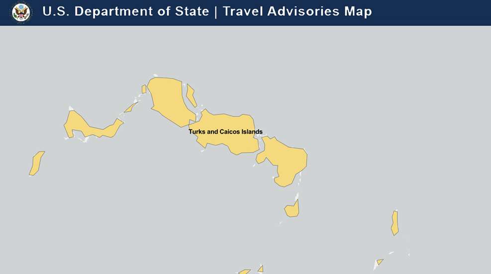 State Department Turks & Caicos Travel Advisory