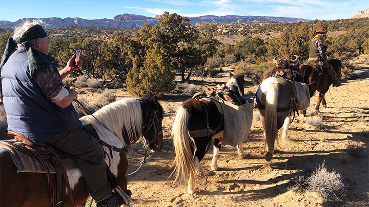 Hunters on Horseback