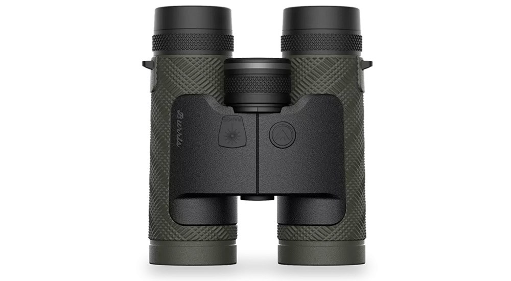 Burris Signature LRF 10x42 rangefinding binocular top view.