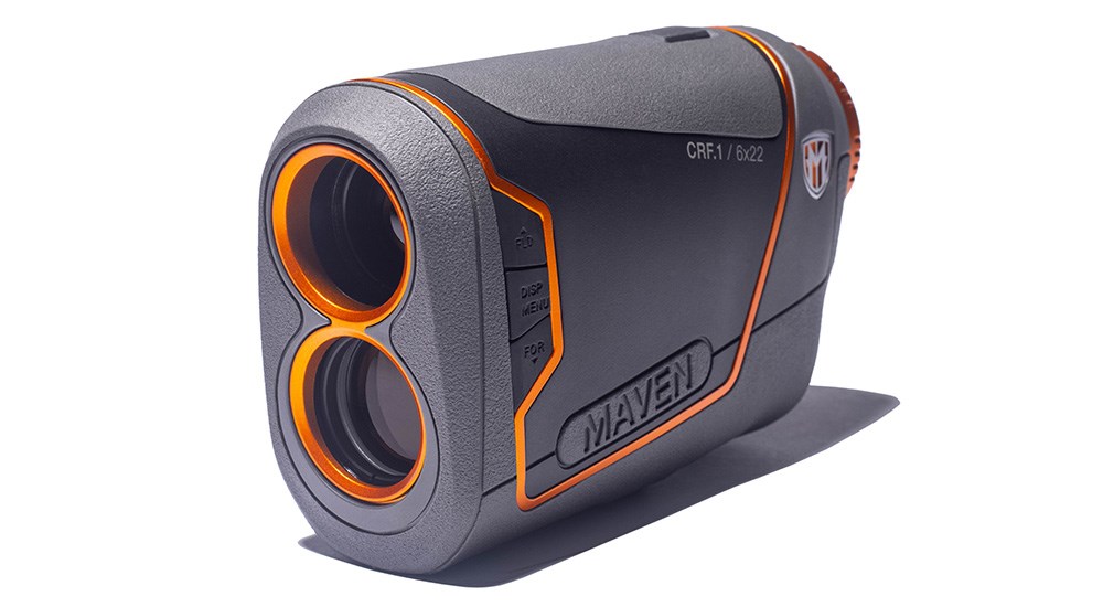 Angled view of Maven CRF.1 laser rangefinder.