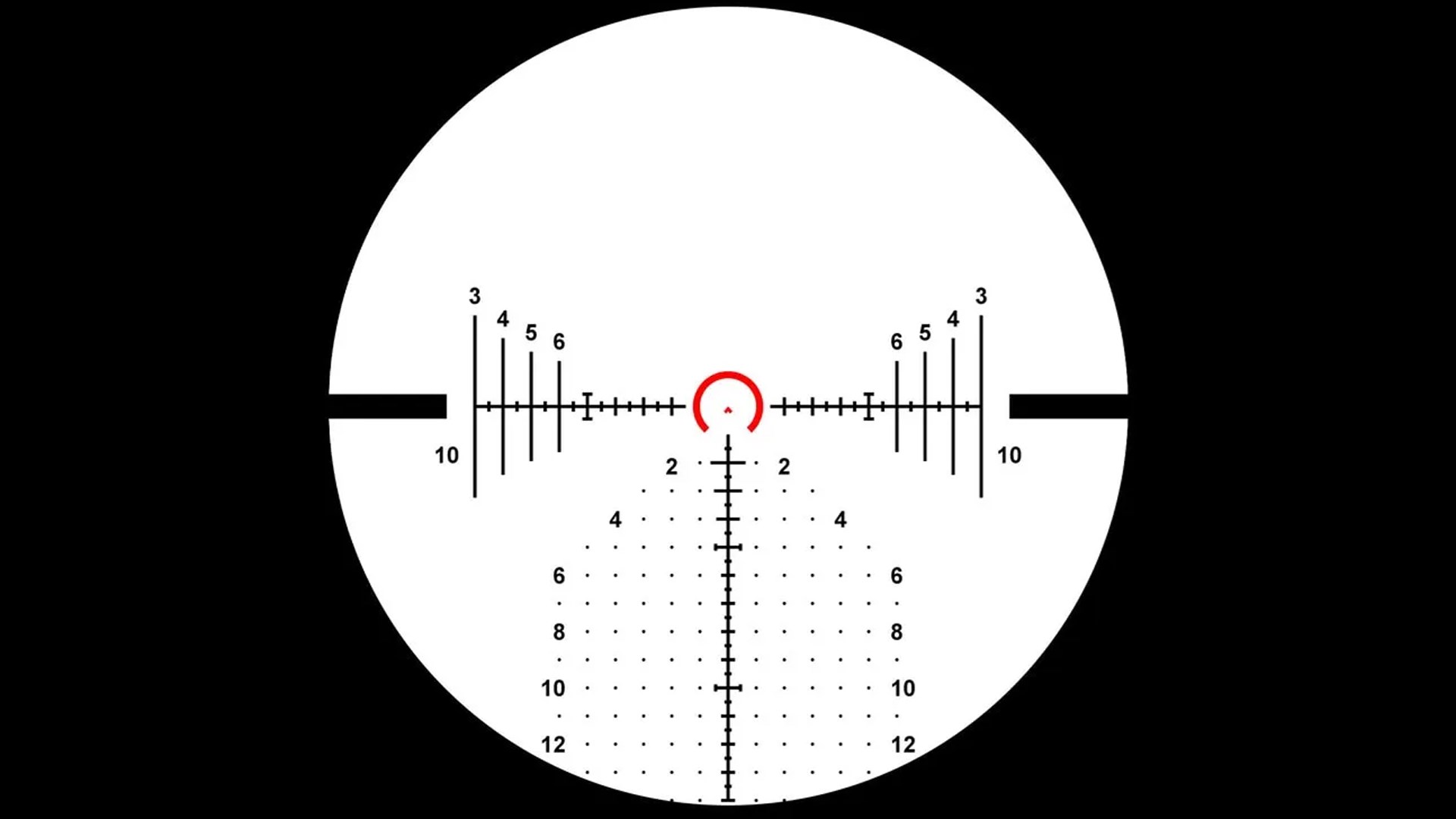 Mil reticle