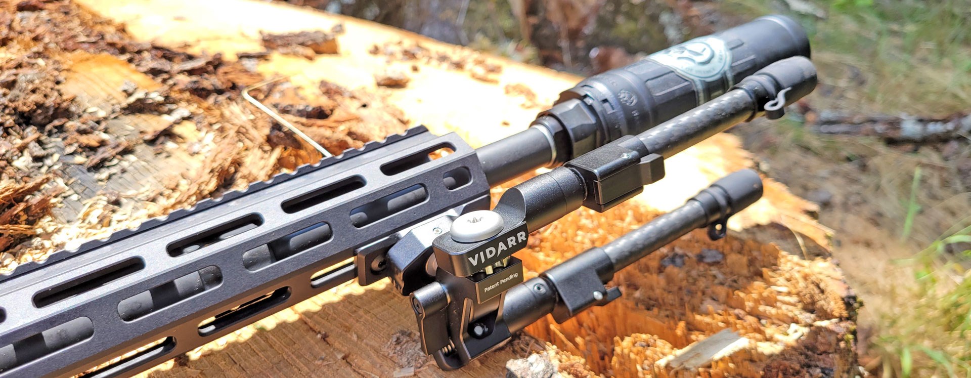 Folded Vidarr Bipod