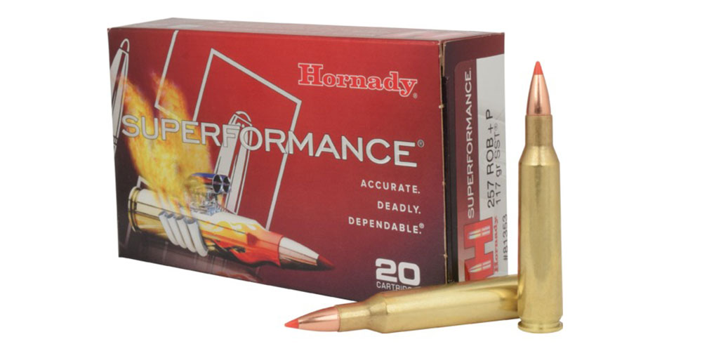 .257 Roberts Hornady 117-grain Superformance Ammunition
