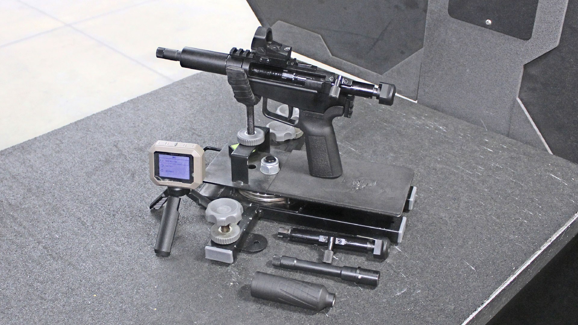 Stowaway Pistol in rest