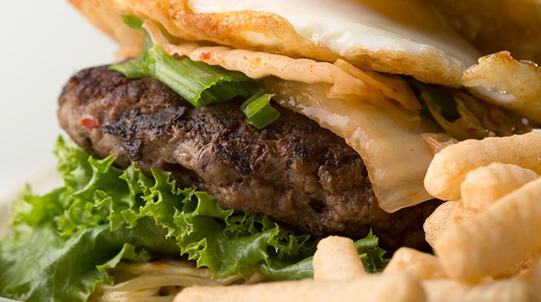 Kimchi Ramen Venison Burger | An Official Journal Of The NRA