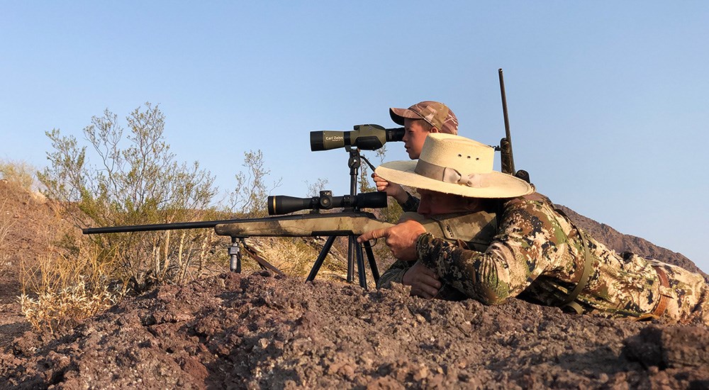 Father and Son Hunting