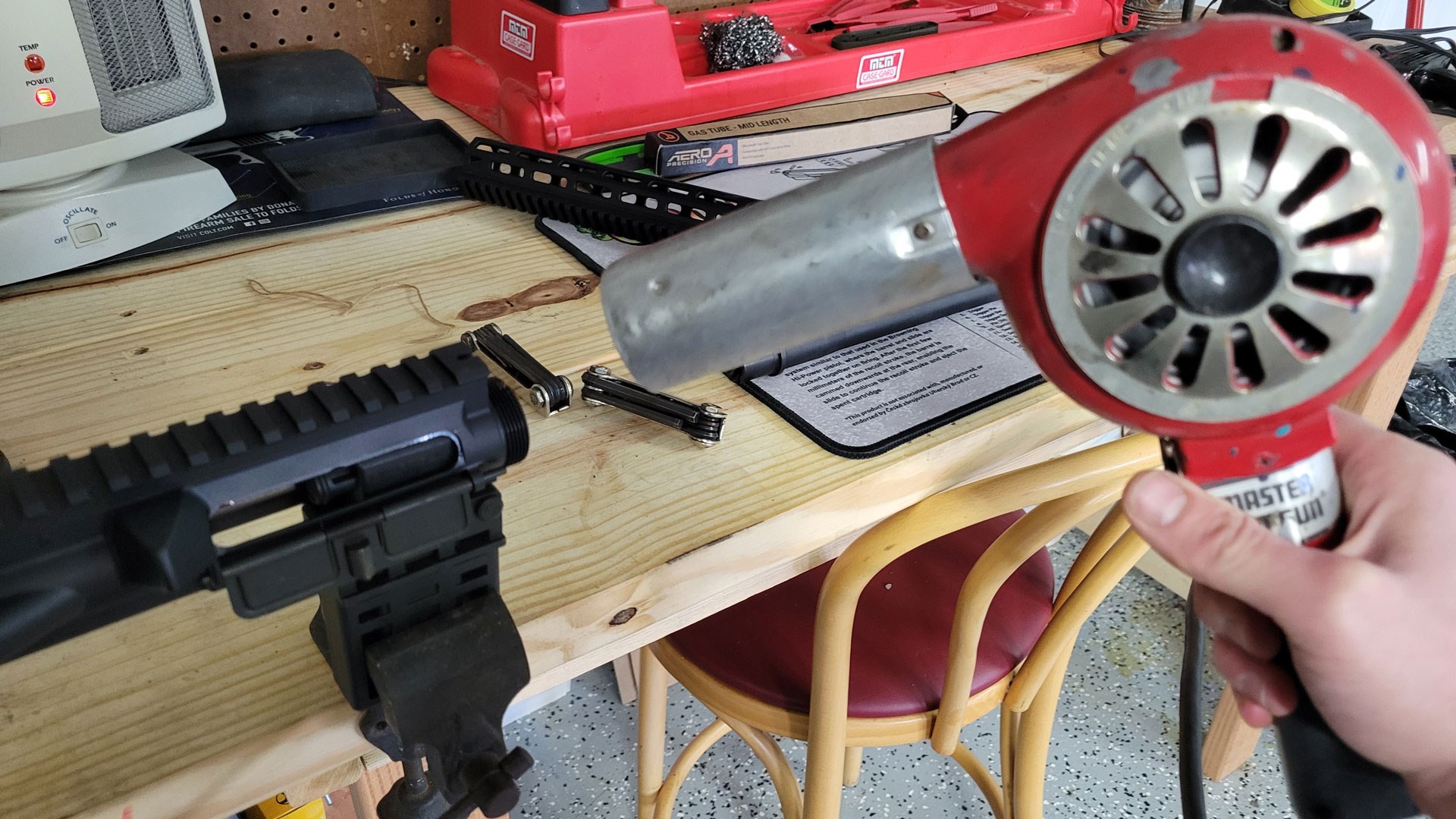 Heating the barrel