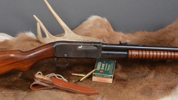 Pump-Action Shotgun with Remington Ammunition