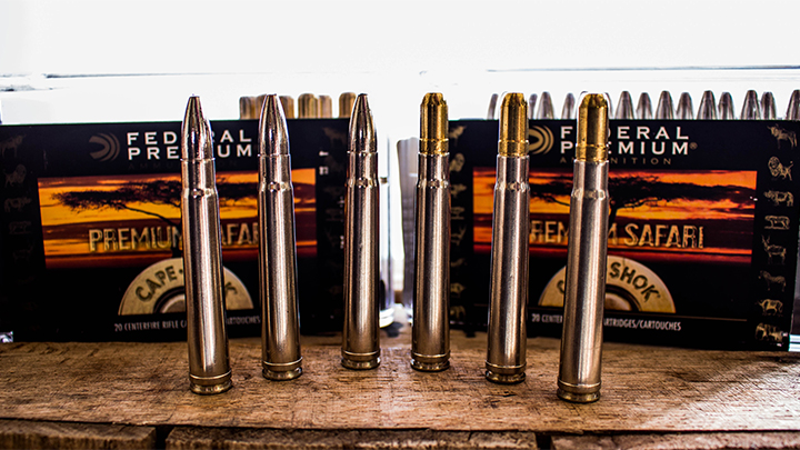 Federal Premium .375 H&amp;H Magnum Premium Safari Ammo