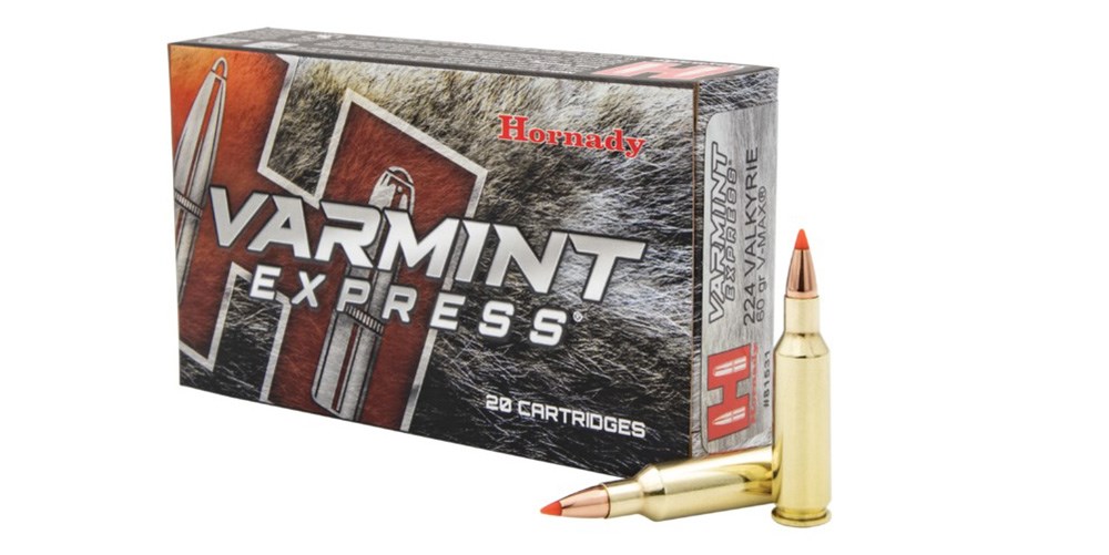 Hornady Varmint Express 60-grain .224 Valkyrie ammunition.