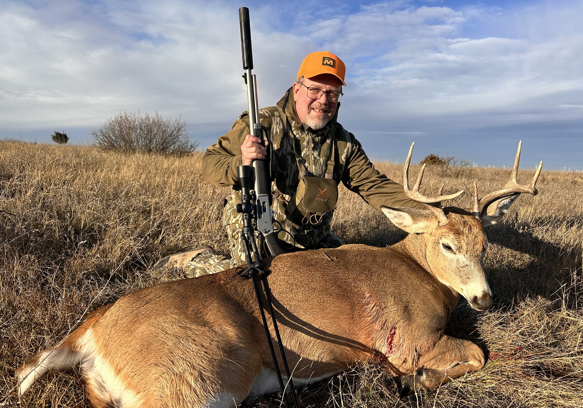 Brad with buck