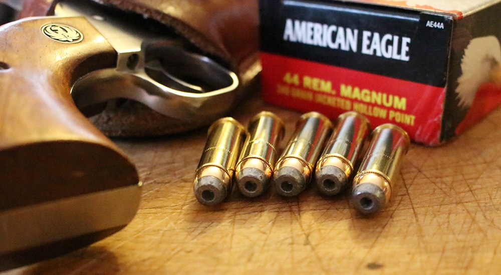 American Eagle .44 Remington Magnum ammunition.