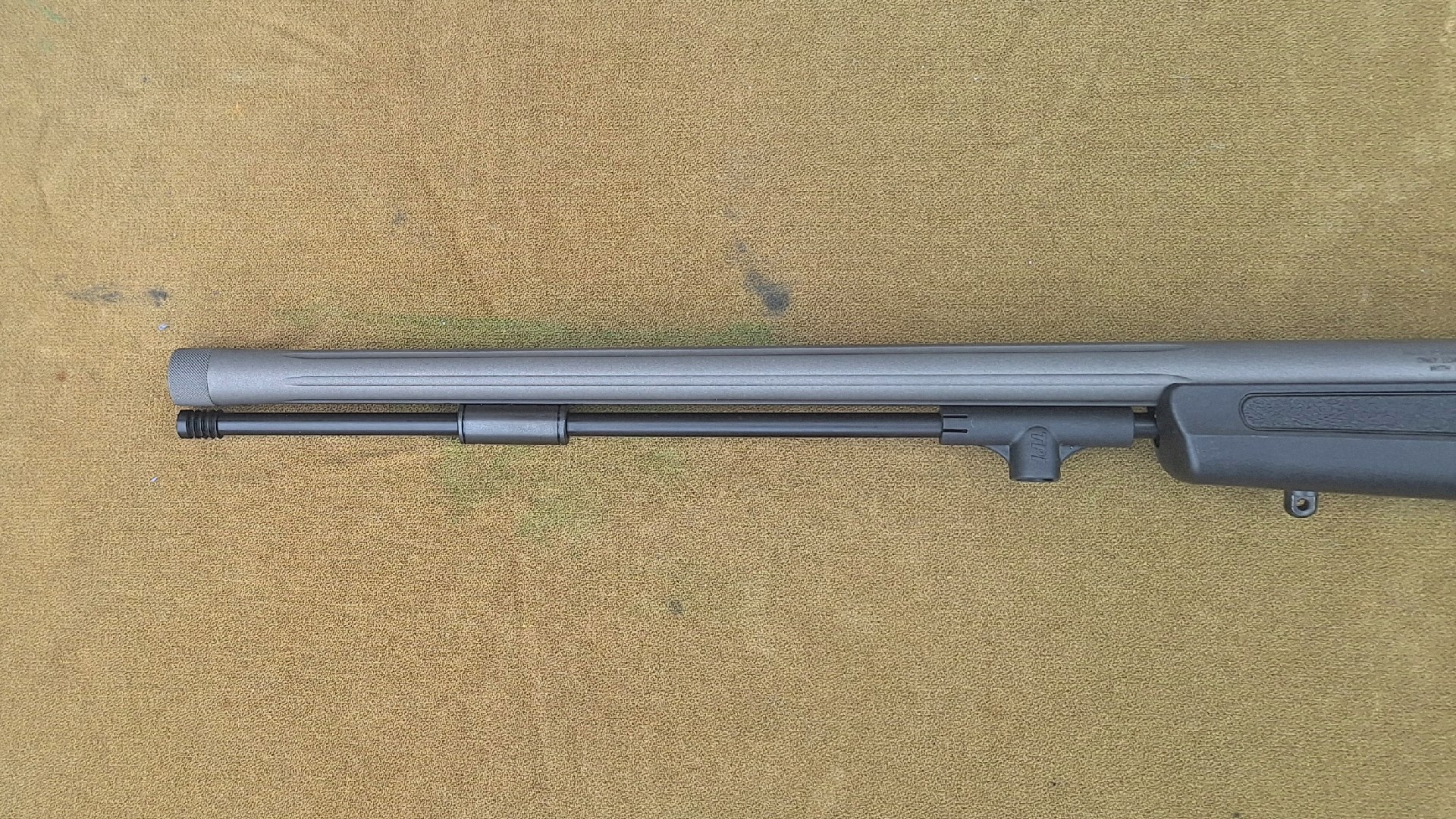 Fluted, tapered barrel