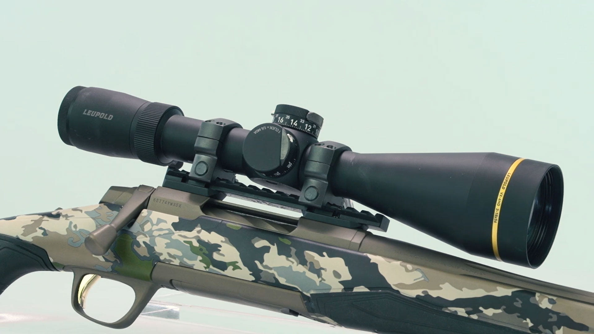 VX6HD Gen 2 On Rifle On White