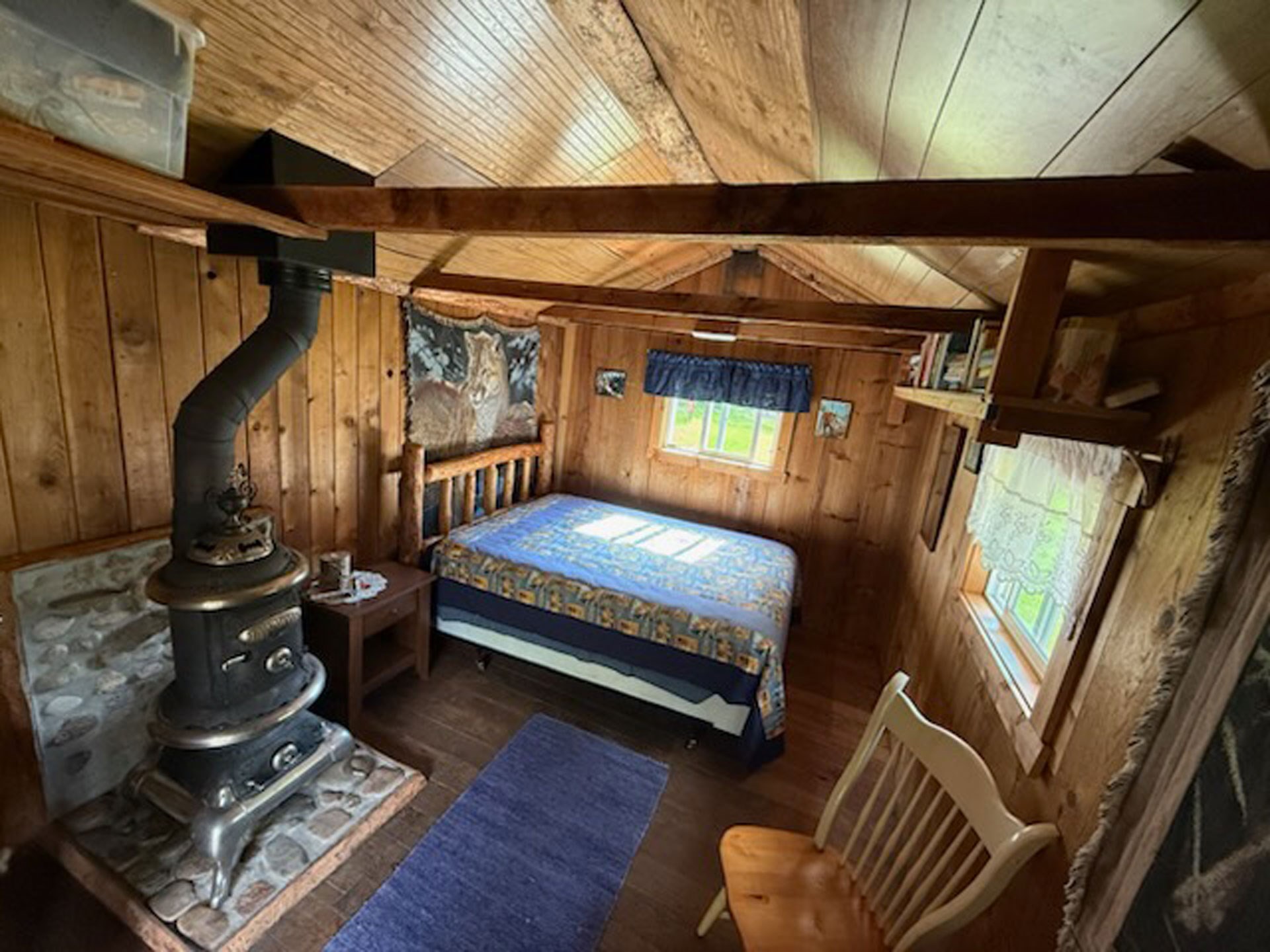 Interior of cabin