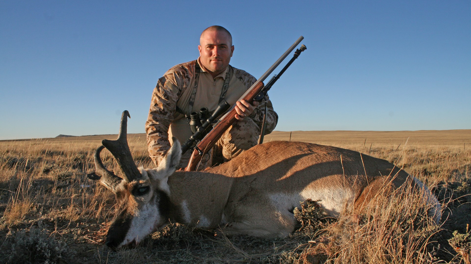 Aaron with speed goat