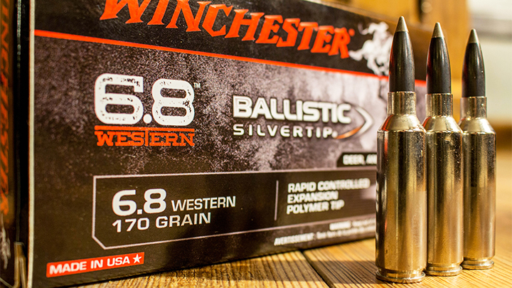 Winchester 6.8 Western Ballistic Silvertip Ammunition
