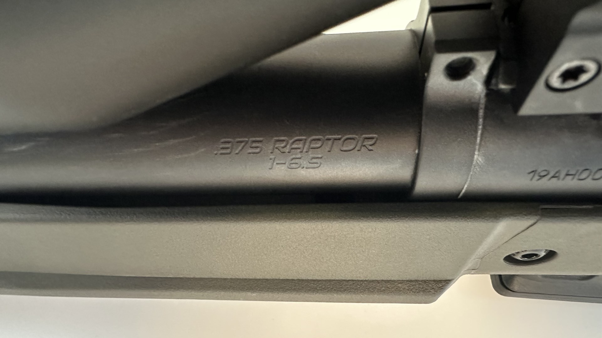 375 Raptor Barrel Stamp