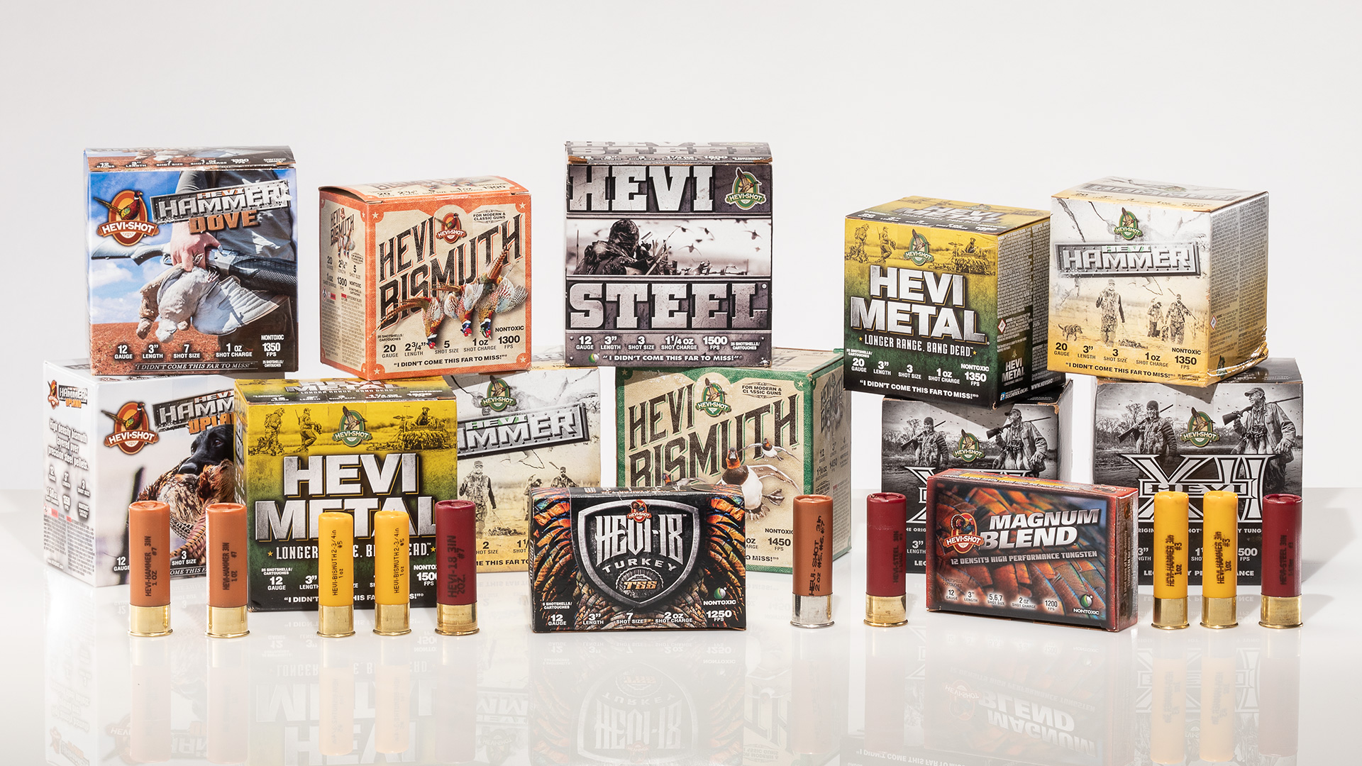 HEVI-Shot Magnum Blend 12 Gauge Turkey Shotshells 3 2oz #5,6,7