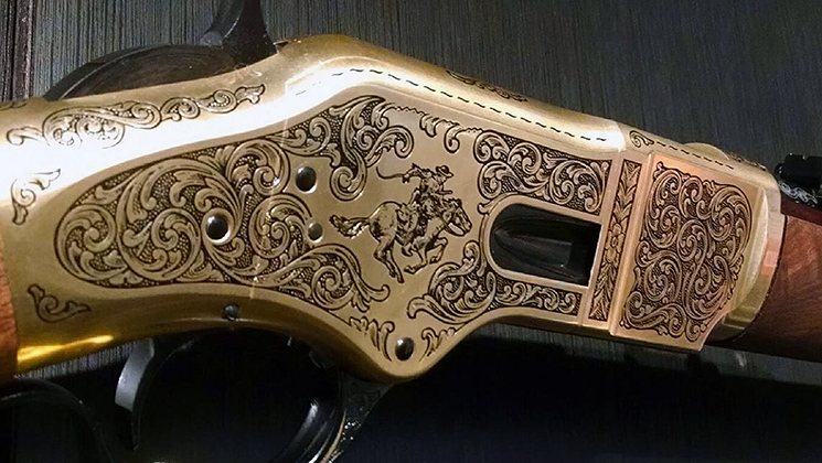Solid Brass Lock And Key Remington Brand Riffles And Guns 