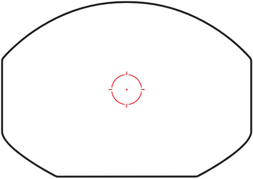 Hawke Wide View Circle Dot Reticle
