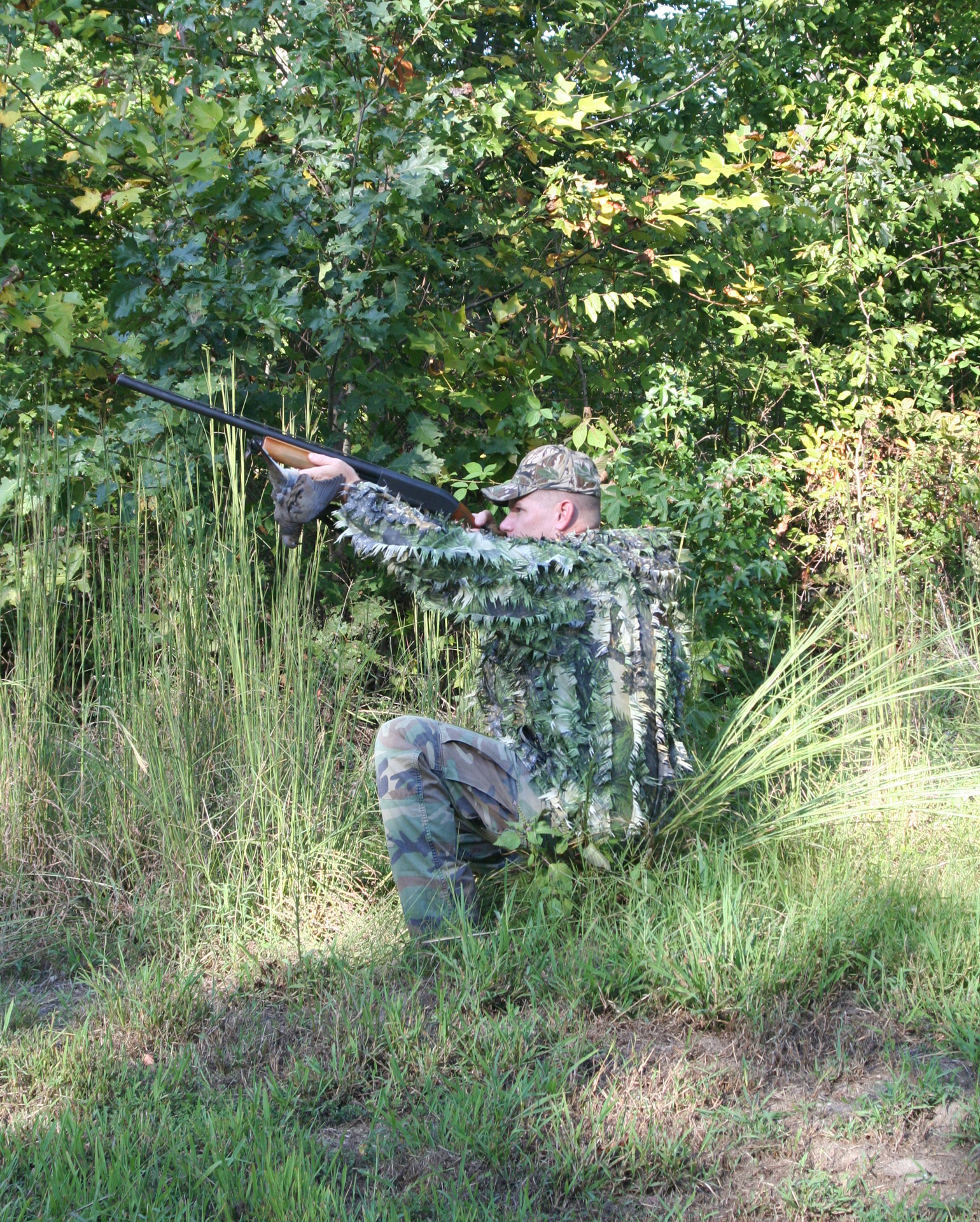 Shoot from sitting