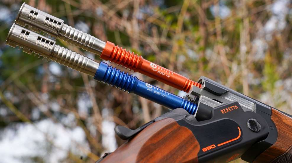 Briley Tubes Sticking Out Of A Beretta