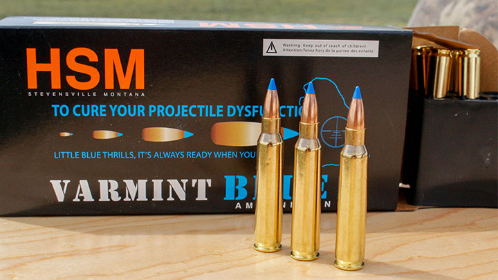 HSM Varmint Blue .223 Remington Ammunition
