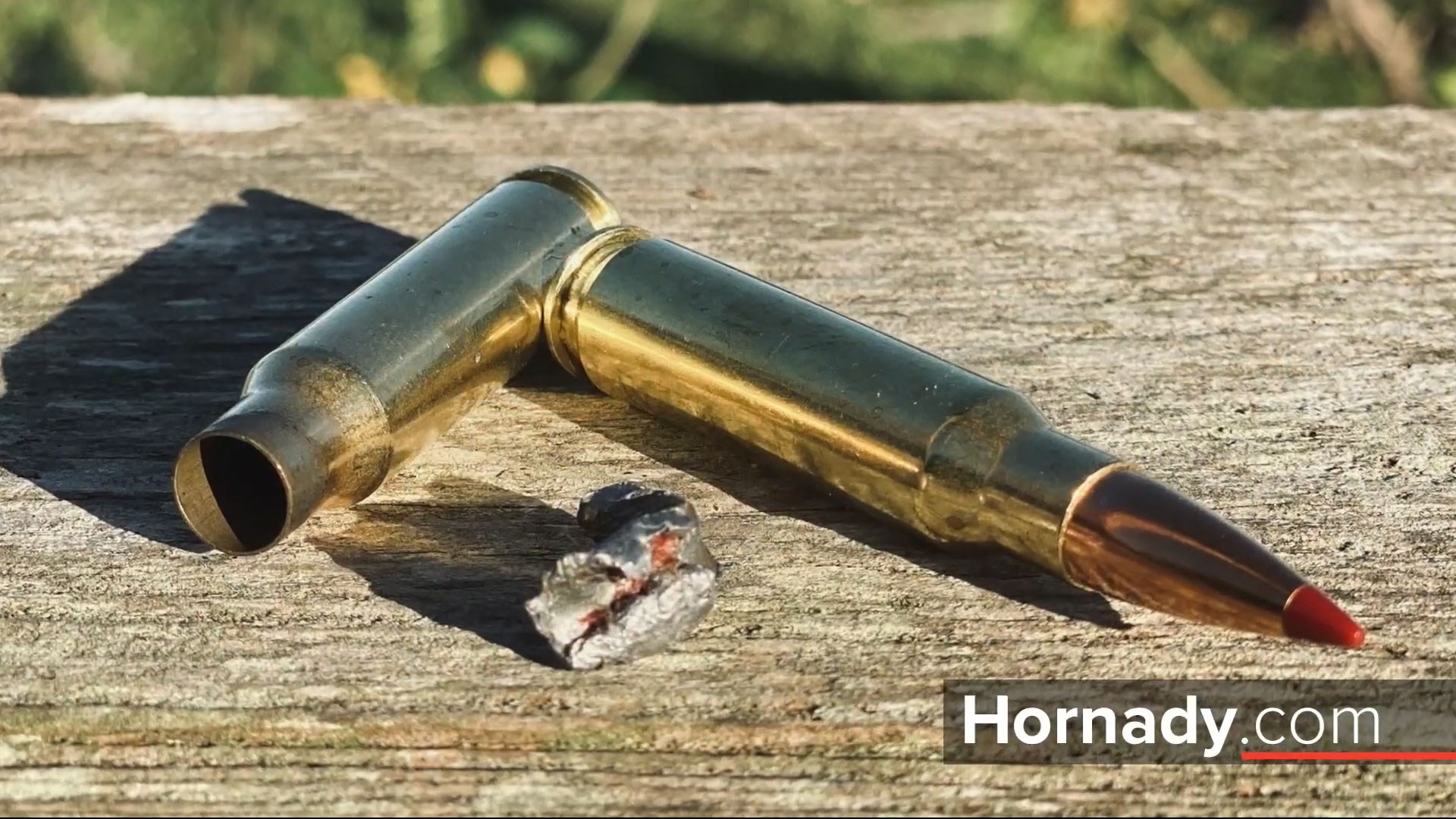 Hornady Precision Hunter with mushroomed projectile