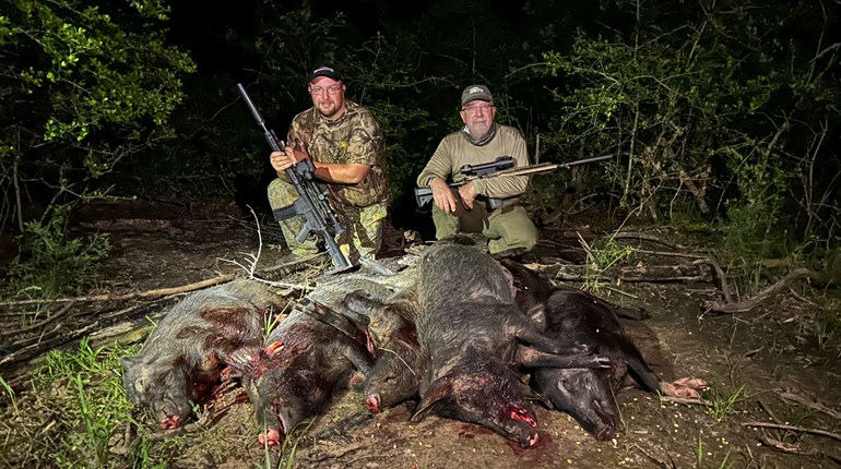 Pigs in Darkness: Sightmark and Pulsar Field Test | An Official Journal Of The NRA